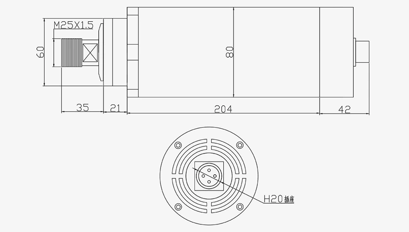 YF80-2.2ER20 Intermediate Plug