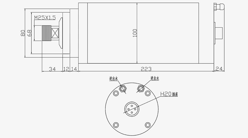 MG100-3.2ER20 三轴